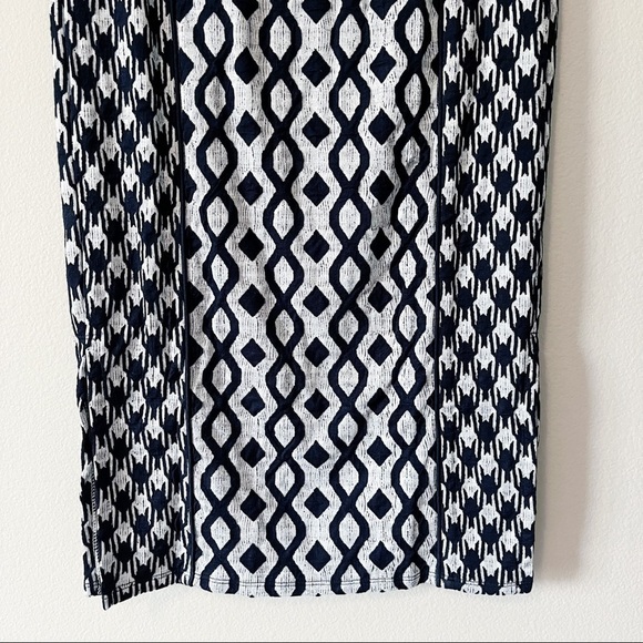 NWT Plenty by Tracy Reese Printed Midi Tube Skirt Size Small Sweet Cream/Cosmos - Picture 3 of 9